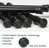 6Pcs Small Tension Rod, Goowin Tension Rod, No Drilling Rustproof Spring Adjustable Mini Tension Curtain Rod for Closet, Cupboard, Wardrobe, Books...