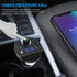 Criacr Aux Bluetooth Adapter for Car, HandsFree Call Dual Ports Charger, FM Radio Transmitter Receiver, Mp3 Audio Wireless Music Player HI-FI Ster...