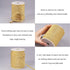 PH PandaHall 5mm 18 Yards Twisted Gold Rope Nylon Cord Trim Silk Cord Twisted Silk Ropes Graduation Honor Cord for Crafts Handfasting Home Décor U...