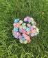 100 pcs Mini Flowers Mulberry Paper Flowers 13-15 mm Scrapbook Craft Card DIY Craft Using for Crafts, Bouquets, Scrapbooks, Decorations, Greeting ...