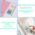 Sticky Tabs 800pcs Strip Index Tabs Page Markers Book Tabs Note Tabs Colorful Tabs Page Tabs Book Flags Writable Page Sticky Notes for Page Markin...