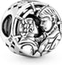 Han Solo & Princess Leia Kiss Charms 925 Sterling Silver Openwork Bead for Bracelets...