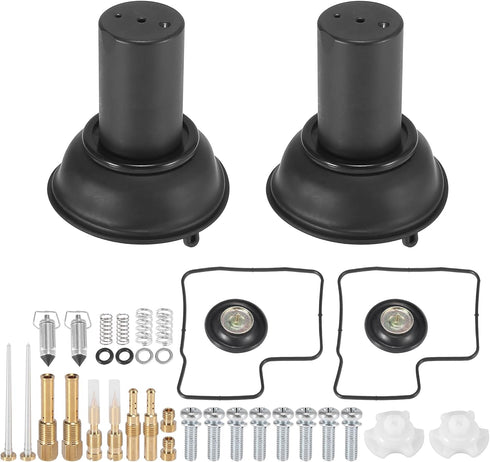 Motoforti 2 Kits Motorcycle Carburetor Repair Rebuild Parts for Honda Shadow VLX 600 1994-2003 Carb Repair Tools...