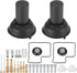 Motoforti 2 Kits Motorcycle Carburetor Repair Rebuild Parts for Honda Shadow VLX 600 1994-2003 Carb Repair Tools...