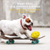 Squeaky Dog Toys for Aggressive Chewers: Rubber Puppy Chew Ball with Squeaker, almost Indestructible and Durable Pet Toy for Medium and Large Bree...