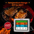 SMARTRO ST54 Dual Probe Digital Meat Thermometer for Cooking Food Kitchen Oven BBQ Grill with Timer Mode and Commercial-Grade Probes...