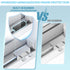Sliding Window Locks Security Up and Down Window - Sliding Glass Window Lock for Child Proof Home Safety Vertical Window Stopper, Adjustable Alumi...