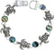 Sea Turtle Bracelet Charms with Abalone...