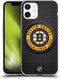 Head Case Designs Officially Licensed NHL Puck Texture Boston Bruins Soft Gel Case Compatible with Apple iPhone 12 Mini...
