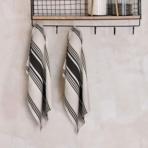 Urban Villa Kitchen Towels 100% Cotton Pack of 3, Highly Absorbent Quick Drying Super Soft Premium Dish Towels for Kitchen with Hanging Loop Hand ...