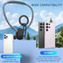 Magnetic Neck Phone Mount for Recording, POV Vlog Magnetic Neck Tripod with Anti-Vibration Chest Strap, POV Phone Holder, Phone Necklace Holder fo...