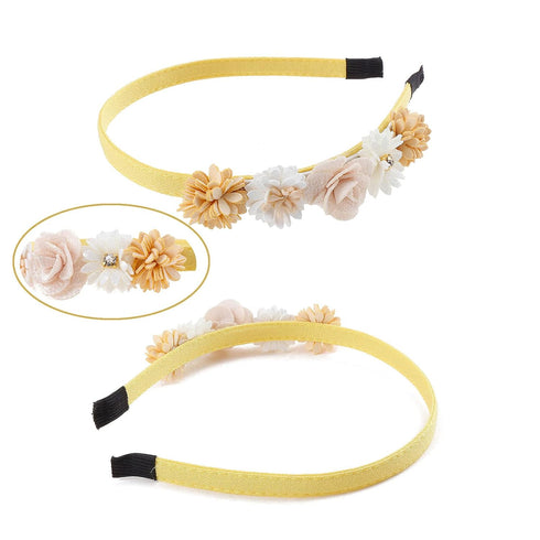 Baby Girl Floral HairBand Headbands Hair Accessories Gifts Plastic Flower Crown for Girl and Women...