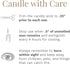 Candle-lite Scented Candles, Creamy Vanilla Swirl Fragrance, One 10 oz. Three Wick Aromatherapy Candle with 20-40 Hours of Burn Time, Off-White Co...