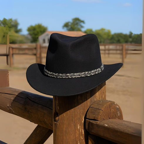 Gamboa 100% Natural Horsehair Hat Bands for Cowboy and Panama Hats for Men and Women Western Hat Bands...