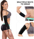 HEALLILY 1 Pair Black Slimming Arm Sleeves Elastic Compression Arm Shapers for Women Weight Loss Post Surgical Compression Sleeves...