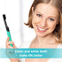 4-Count Black Electric Toothbrush Replacement Heads Compatible with Quip, Adult Refill Brush Heads...