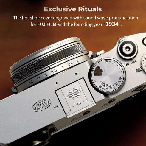 SmallRig Hot Shoe Cover for FUJIFILM X100VI X100V X-T4 X-T3 X-E4 X-T50 X-T30 X-T30II X-S20 X-S10 XPro3 X-H2s X-H2 GFX100S GFX100 II GFX50SII, etc....