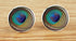 Custom Classic Jewelry Tuxedo Shirt Sliver Cufflinks Men's Unique Business Wedding Gifts Peacock Feather A...