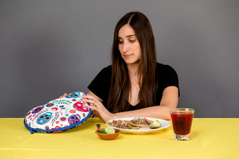 Insulated and Microwaveable, Fabric Pouch Keeps Them Warm for up to One Hour! Perfect Holder for Corn & Flour, Insulated Keeper!...
