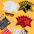99PCS Movie Star Cardboard Red Carpet Awards Night Cutouts Movie Party Star Cutouts Classroom Bulletin Board Decorations Paper Star Cutouts Movie ...