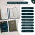 Recipe Book Pepper A5- blank Hardcover DIY Cookbook for 100 recipes - Collect and Personalize Your Favorite Recipes - write your own recipes...