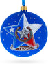 I Love Houston, Texas, USA Glass Ball Christmas Ornament 4 Inches...