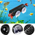 Betta fish toys,Betta tunnel black,Small hole Hollow Betta Fish cave,safer for small fish shrimp Betta guppies,Aquarium decor Fish Tank accessorie...
