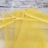 100 Count Gift Organza Bags Gold Drawstring 5x7 Inch for Baby Shower,Christmas,Birthday,Party Favor,Wedding,School Graduation,Anniversary Sheer Me...