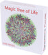 Bgraamiens Puzzle-Magic Tree of Life -1000 Pieces Colorful Leaves Round Mandala Puzzle Color Challenge Jigsaw Puzzles...
