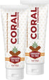 Coral Nano Silver Cinnamon Tea Tree Toothpaste, Natural Fluoride Free Teeth Whitening Toothpaste, Coral Calcium Nano Silver Infused SLS Free 4 Oun...