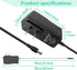 5V 2A Power Adapter 5Volt AC/DC 100-240V 2Amp 1.5A 1A Converter Power Supply with 8 Tips Compatible with Baby Monitor, Camera, TV Box, Speaker,5V ...
