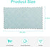 20 Pack Kitchen Dish Cloths, Super Absorbent Microfiber Cleaning Cloth for Cleaning Dishes, Kitchen, Bathroom, Car (Grey & Green)...