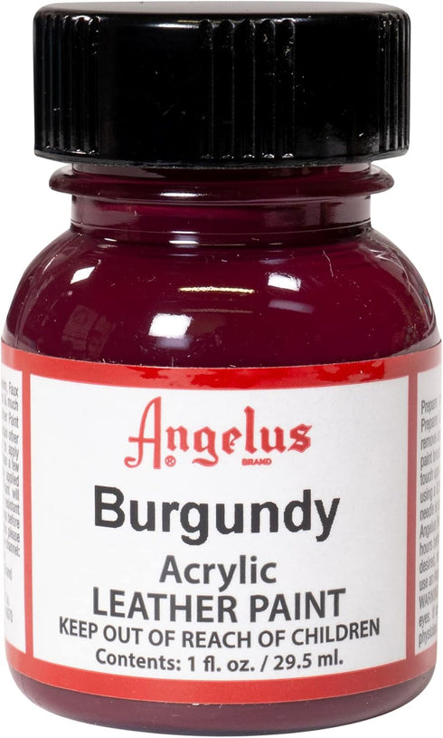 Angelus Acrylic Leather Paint, 1 Fl Oz (Pack of 1), Burgundy...