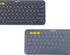 Keyboard Cover for Logitech K380 Multi-Device Bluetooth Keyboard/Pebble Keys 2 K380S Keyboard - Transparent Silicone Keyboard Protector Skin...