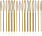 16pcs Large-Eye Blunt Needles, 7cm/2.75inch Yarn Knitting Needles Tapestry Sewing Needles Wool Hand Metal Sewing Knitting Needles for Crochet Proj...