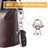 120PCS Swivel Snap Hook with Key Chain Rings Set, 30 PCS Swivel Lobster Clasp,30PCS Key Ring with Chain, 30 pcs Jump Rings and 30pcs Screw Eye Pin...