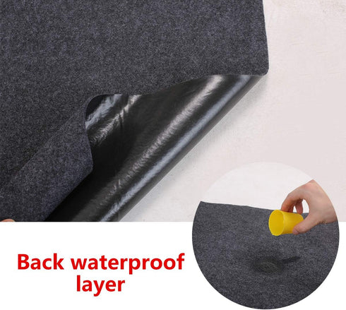 Humidifiers Mat,For floor surface/Absorbent mat Lightweight Washable Floor Mat?Under the Humidifiers Mat?Multifunctional home appliance mat?back N...