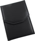 Black Leatherette Necklace Jewelry Travel Folder Storage Display Case (Black Necklace Case, 6.7" x 5.5")...