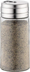 Fox Run 5167 Glass Spice Jar with Stainless Steel Shaker Lid, 6 Ounce, Clear Container for Seasonings, 1 Count (Pack of 1)...