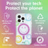 Sonix Case for iPhone 14 Pro Max | Compatible with MagSafe | 10ft Drop Tested | Glitter Smiley...