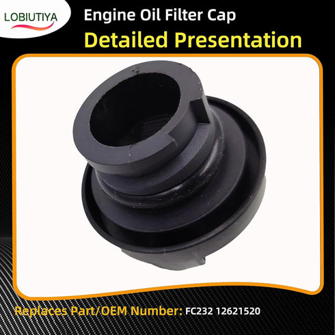 12621520 Engine Oil Fill Cap Compatible with GM Pontiac Saturn Chevrolet Buick GMC 2.0L / 2.4L OE# FC232 12621520 Engine Oil Filler Cap...