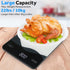 AIMILAR Food Scale, Chargeable LED Display 22lb with USB C Rechargeable Digital Kitchen Food Weight Scale for Baking and Cooking with Ounces and G...