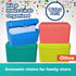 Olivo Index Card Holder Box 3x5, Flash Note Card Holder Box Organizer Case, 3 x 5 Index Card Storage File Box, 4 Colors Pack...