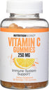 NutritionWorks Vitamin C 250 mg Gummies, Supports Immune Health, Packed with Potent Antioxidants, 60 Gummies...
