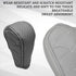 Gear Shift Knob Cover PU Leather Car Stick Shift Knob Cover, Manual/Automatic Automotive Gear Handle Shifter Knob Rod Dust Cover Waterproof and Br...