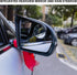 2PCS Car Blind Spot Mirror, Car 2-in-1 Rearview Blind Spot Mirror Rain Eyebrow, Side Mirror Rain Guard, Adjustable Expanded View Reversing Mirror,...