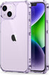 ESR Clear Purple Case for iPhone 13/14 - Military-Grade Protection, Shockproof Corners, Yellowing-Resistant Acrylic Back, Air Armor Phone Case......