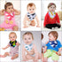 Maiwa 10-Pack Dinosaur Bandana Bibs for Baby Boys for Drooling Feeding and Teething...