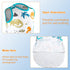 MooMoo Baby Sleep Sack Baby Cotton Wearable Blanket Snap and Zipper Closure Fit Babies Ages 6-12M...