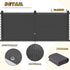 LOVE STORY 3'x10' Charcoal Balcony Screen Privacy Fence Cover (HDPE) UV Protection Weather-Resistant 3 FT Height Shield for Deck, Patio, Backyard,...